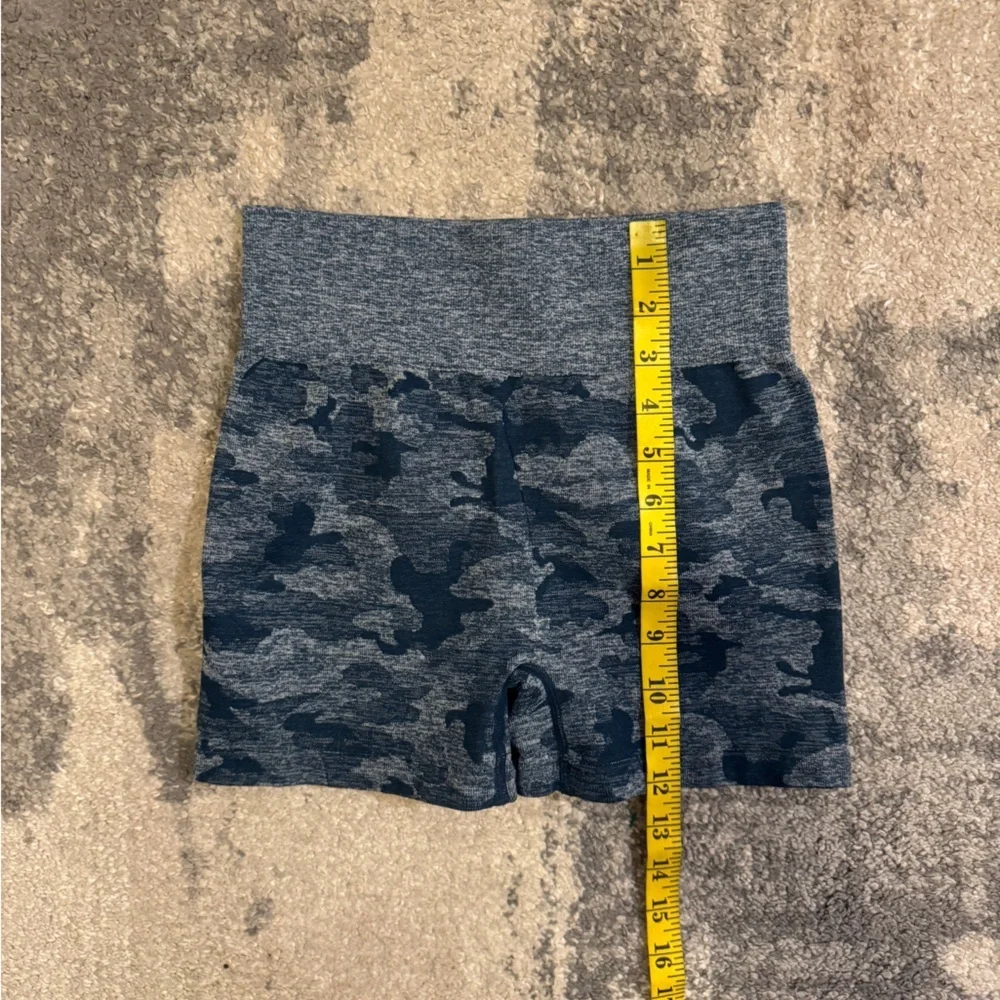 Source Unknown Blue Camo Athletic Shorts